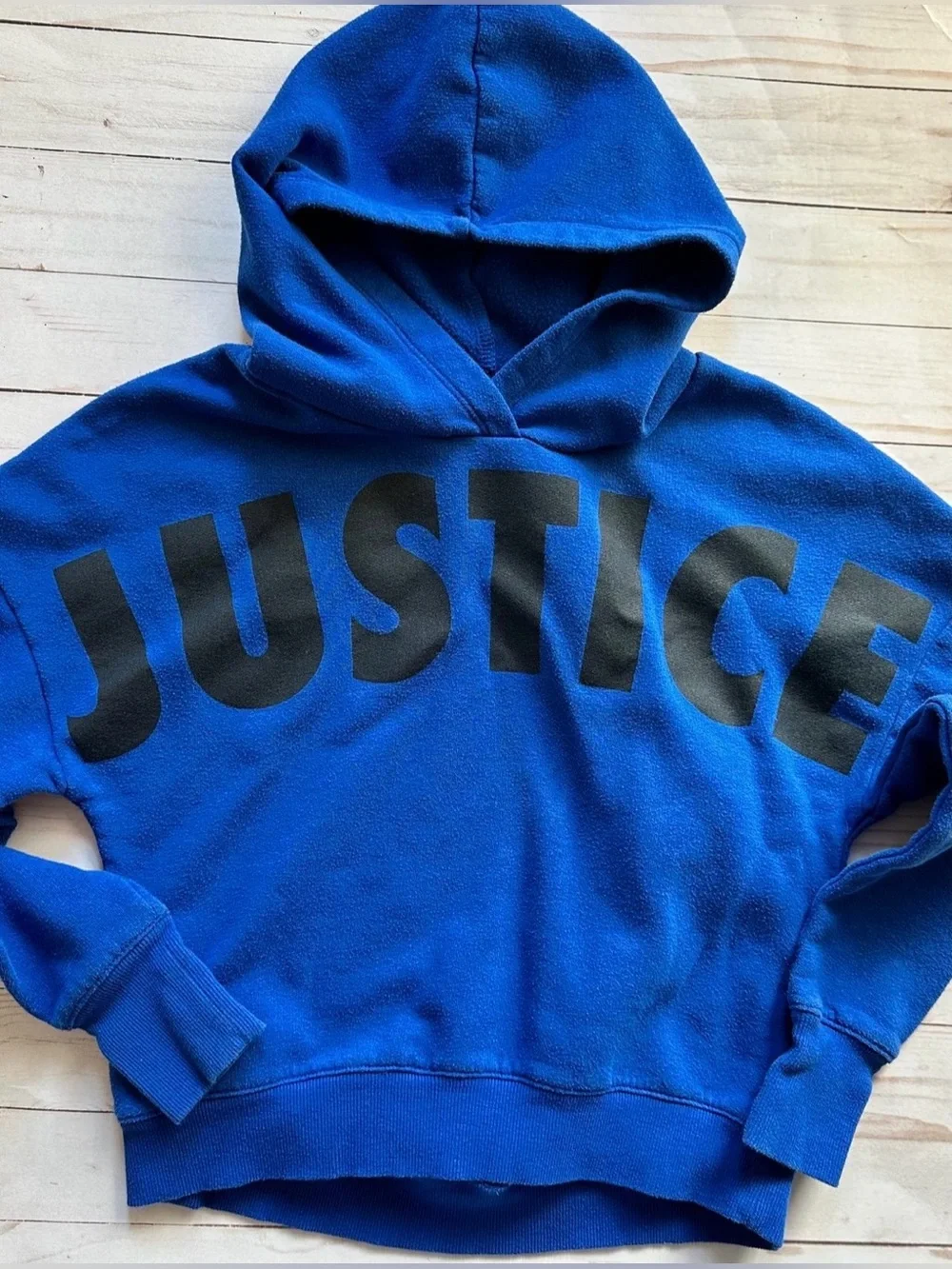 Girls Justice Hooded Sweatshirt (size 10)